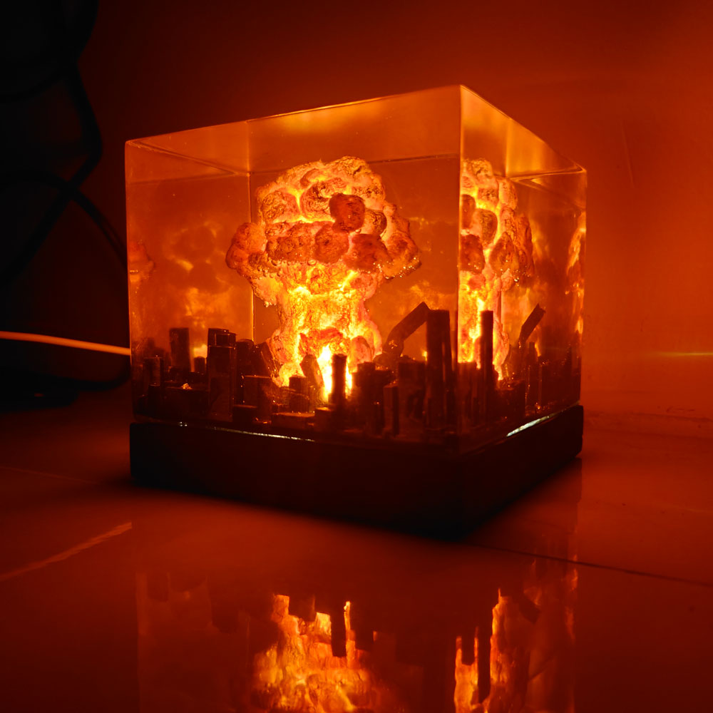 Atomic Bomb Resin Light- Perfect Gifts