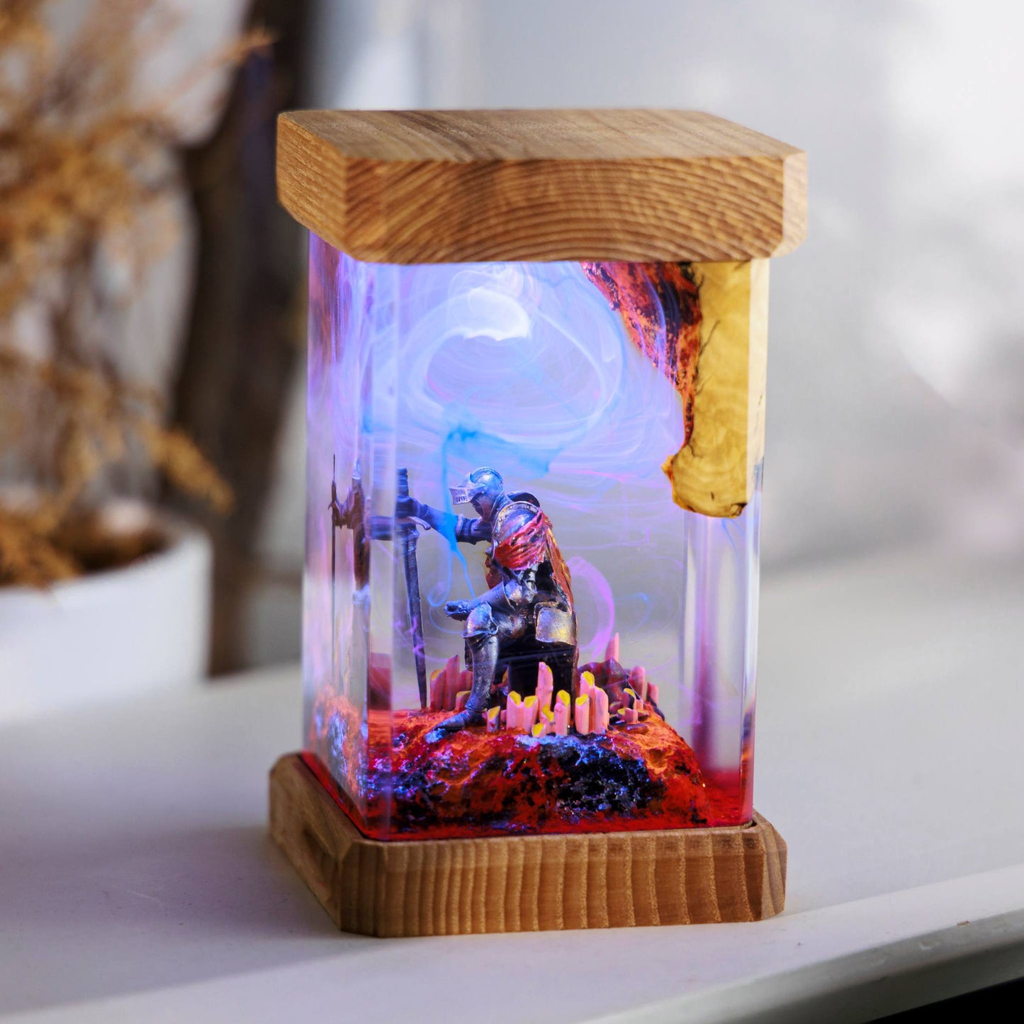 Ashen One Night Light - Dark Souls Gift