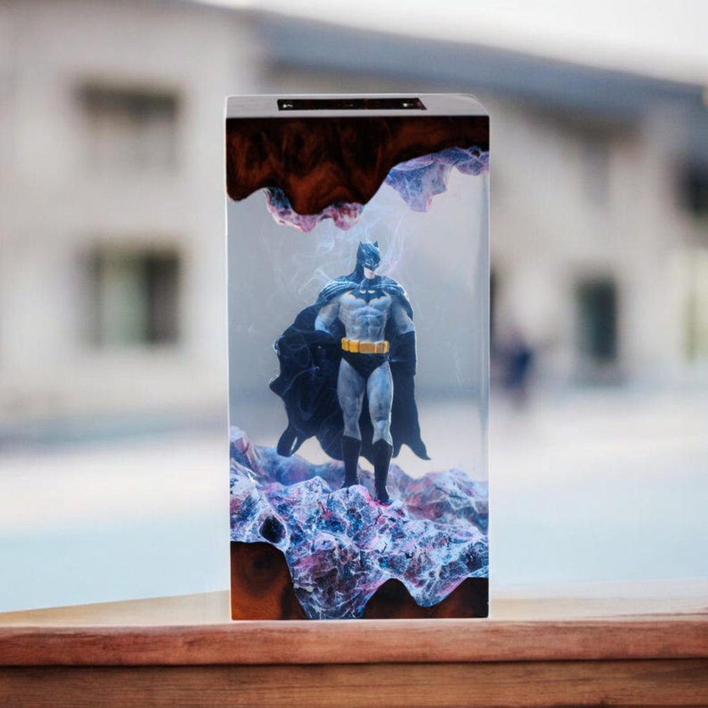Batman Resin Lamp- Birth Day Gift