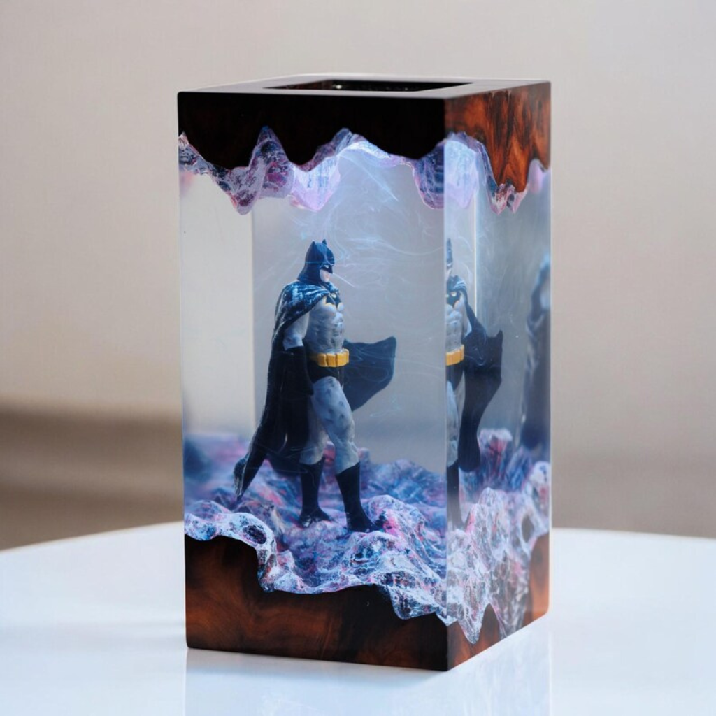 Batman Resin Lamp- Birth Day Gift