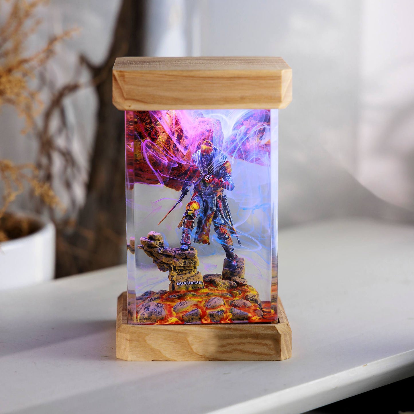 Soul Of Cinder Lamp - Dark Souls Gift