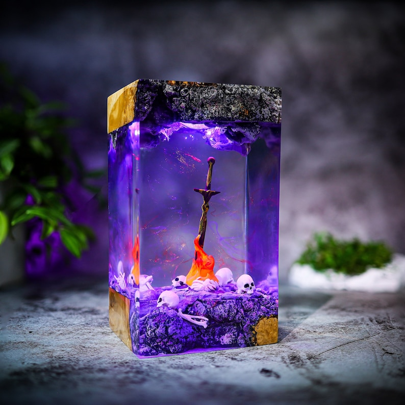 Bonfire Lamp - Dark Souls Gift