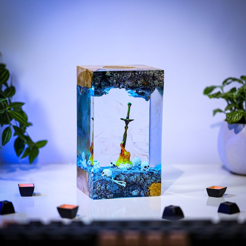 Bonfire Lamp - Dark Souls Gift