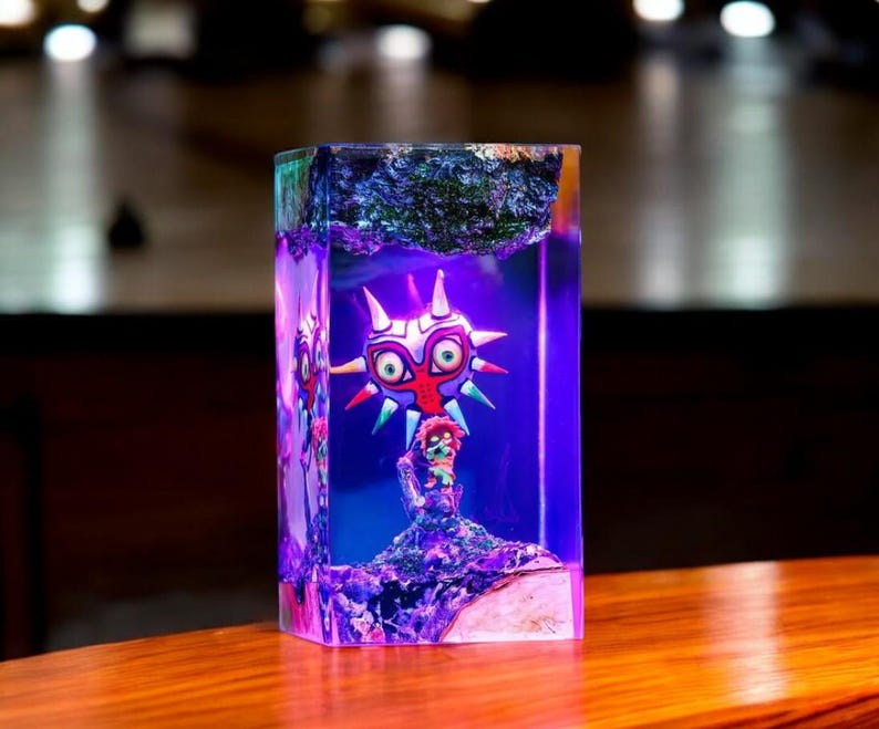 Majora's Mask Night Light - Gaming Gift
