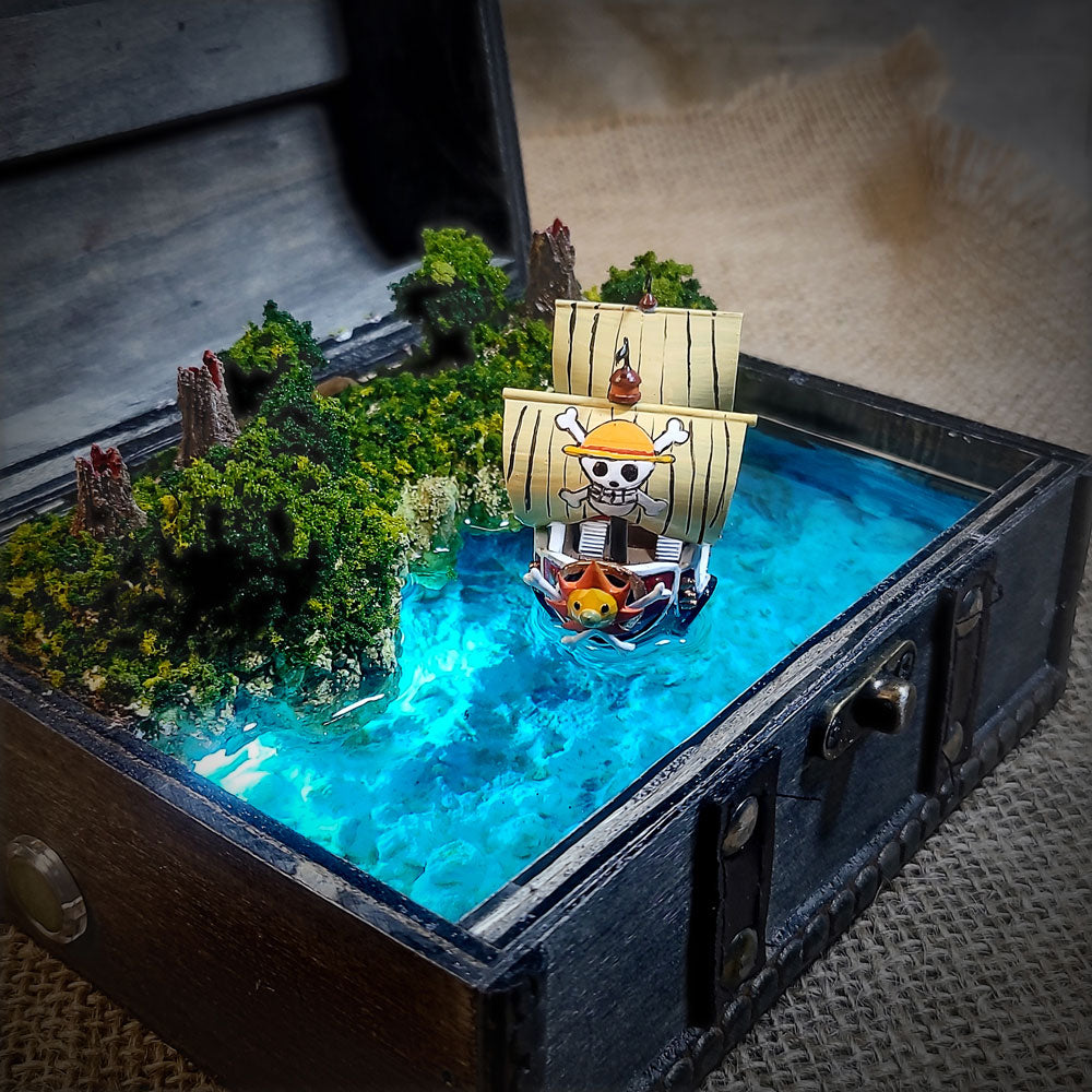 Thousand Sunny In Light Box - One Piece Gifts