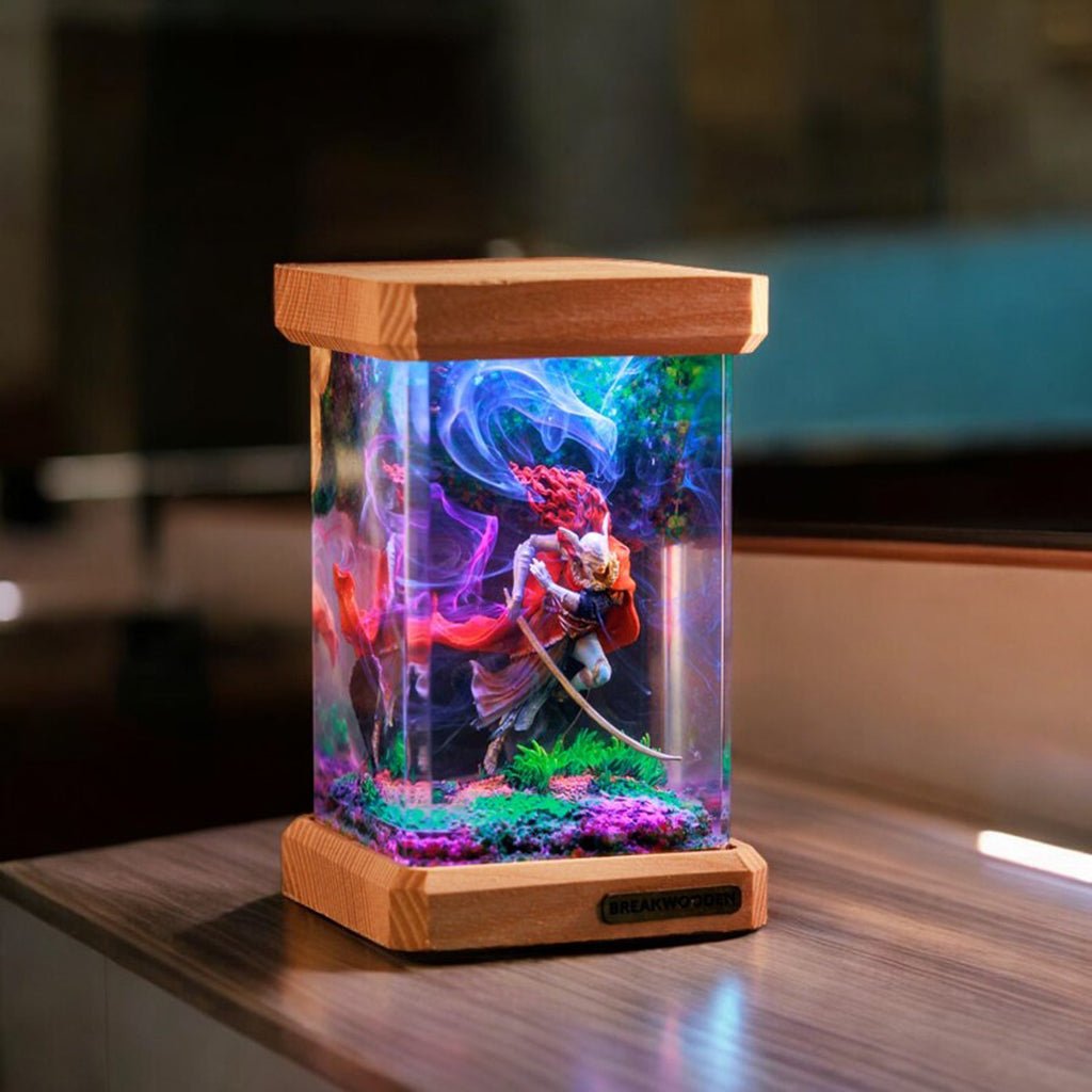 Elden Ring Figure Resin Lamp - tinylighting
