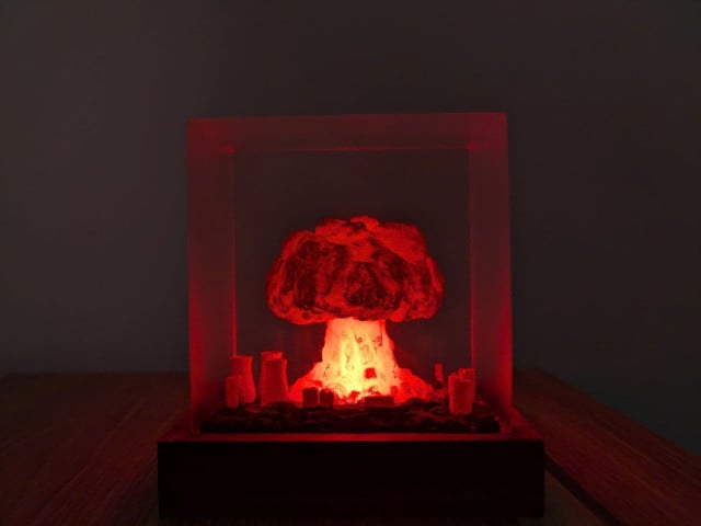 Atomic Bomb Resin Light- Perfect Gifts