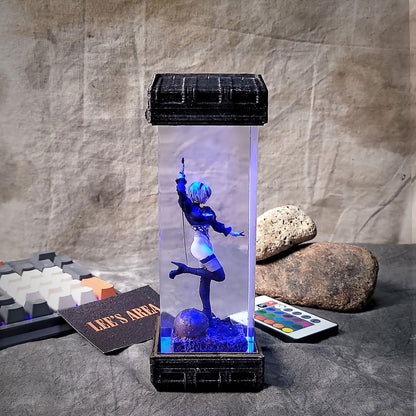 2B Resin Figure Resin Lamp
