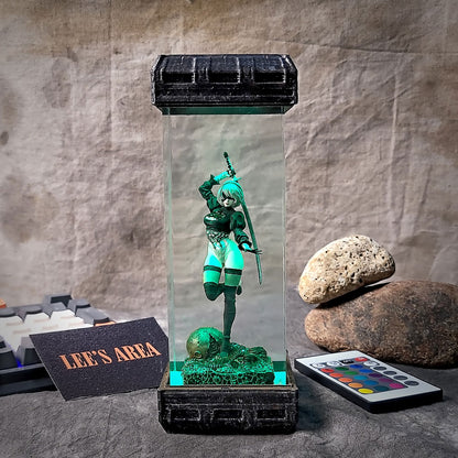 2B Resin Figure Resin Lamp