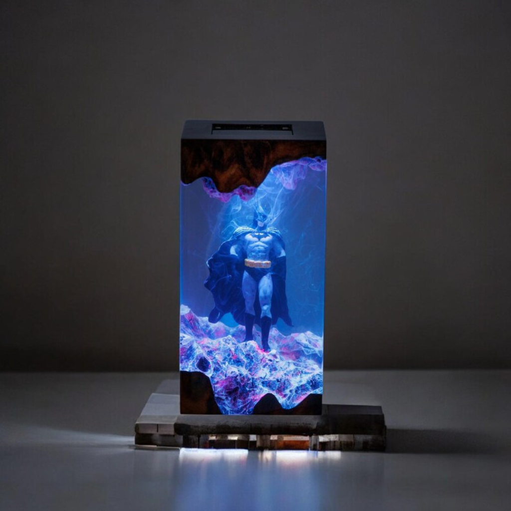 Batman Resin Lamp- Birth Day Gift