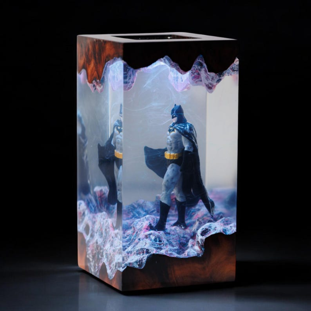 Batman Resin Lamp- Birth Day Gift