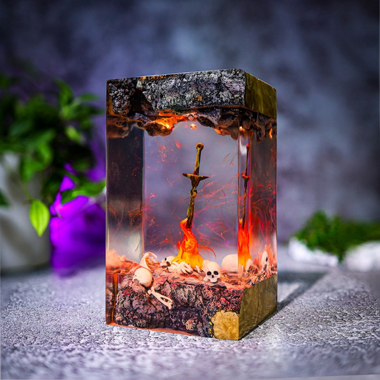 Bornfire Lamp - Dark Souls Gift