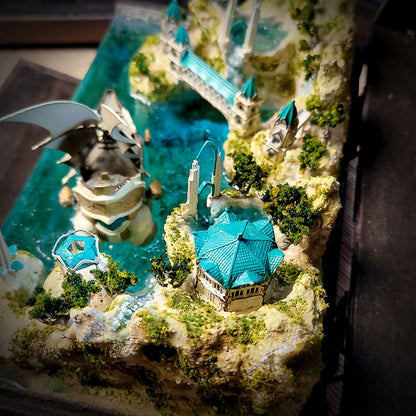 Elf Boat Valinor Light Box - The Lord Of The Rings Fanart