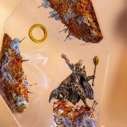 Sauron Dark Lord figure Resin Lamp - Lord of the Rings Decor