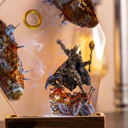 Sauron Dark Lord figure Resin Lamp - Lord of the Rings gifts