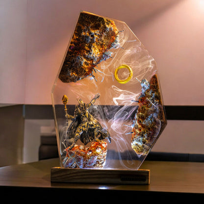 Sauron Dark Lord figure Resin Lamp - Lord of the Rings Decor