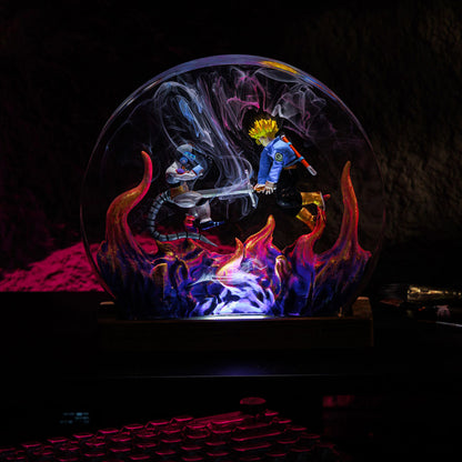 Trunks vs Frieza Lamp - Dragon Ball Z Gift