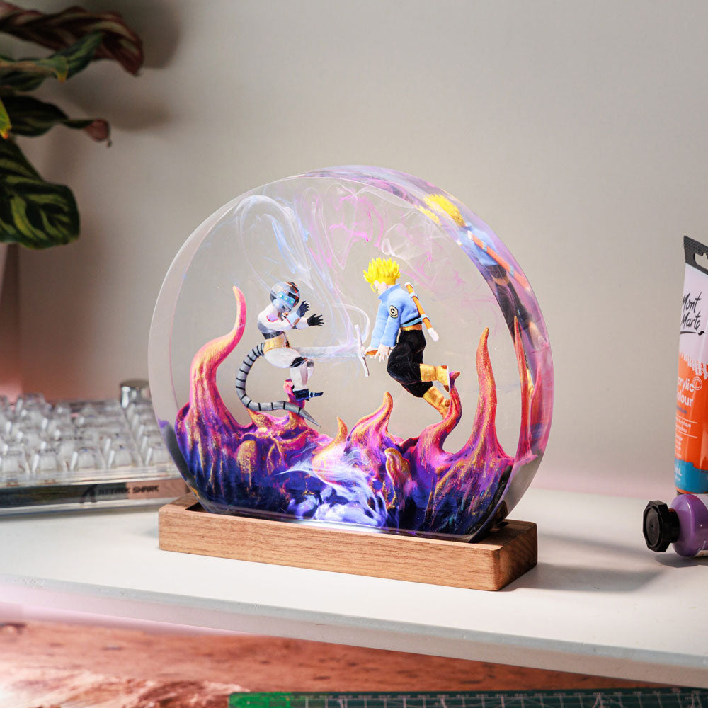 Trunks vs Frieza Lamp - Dragon Ball Z Gift