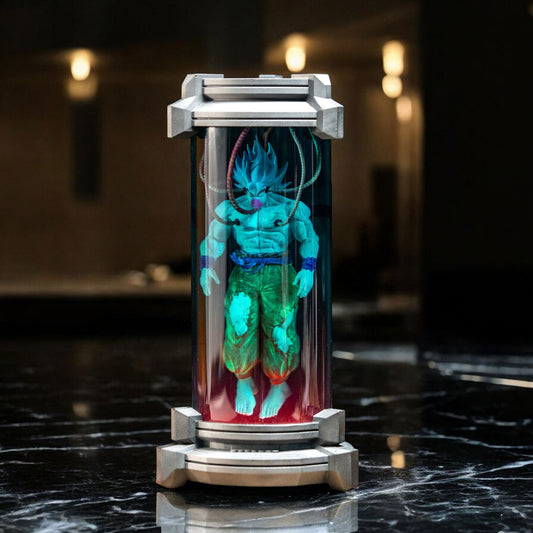 Dragon Ball Z LED Lamp - Goku in Healing Chamber Figure - tinylighting