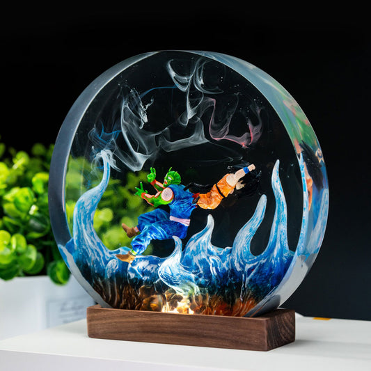 Goku vs Piccolo Lamp - Dragon Ball Gift