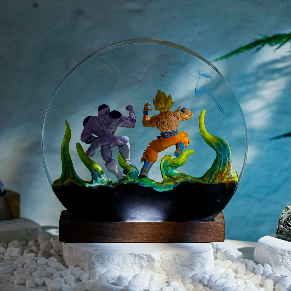 Goku vs Frieze Night Light - Dragon Ball Gift