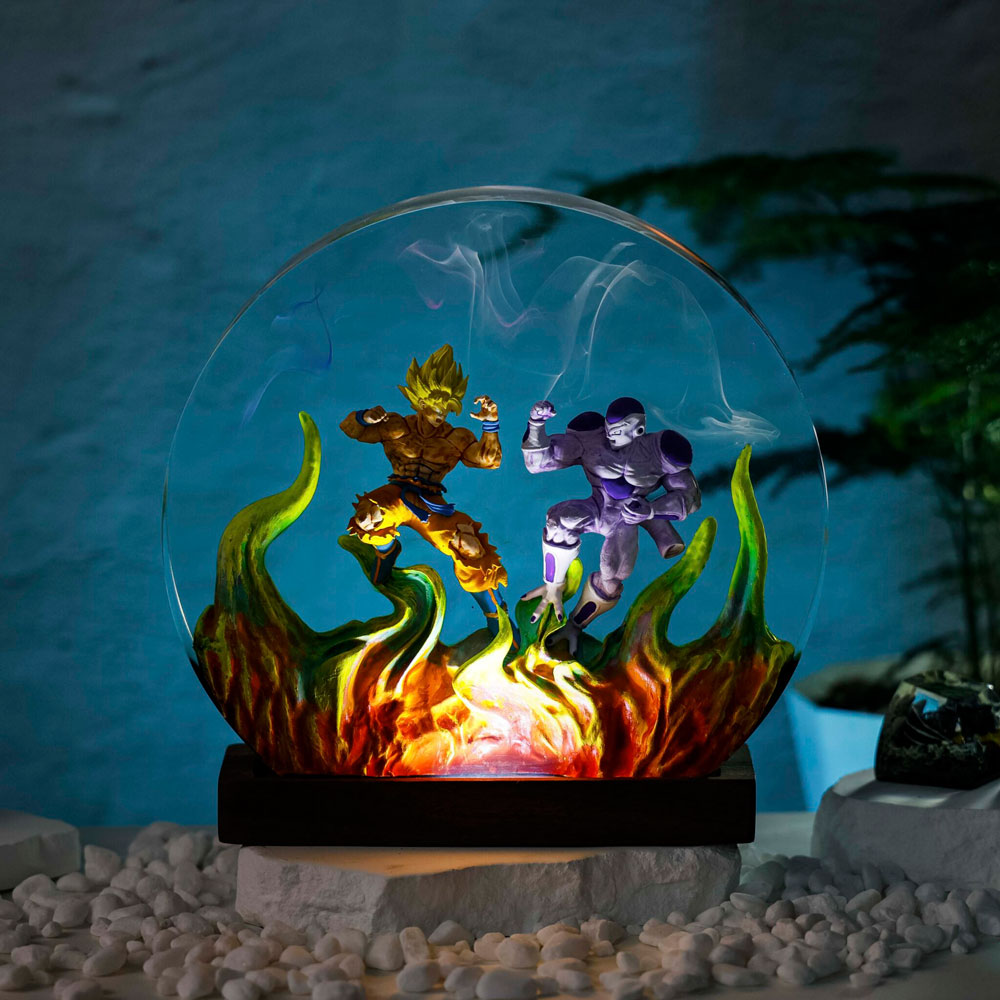 Goku vs Frieze Night Light - Dragon Ball Gift