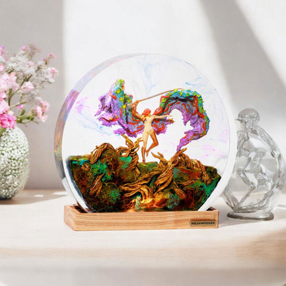 Malenia Elden Ring Lamp - LED Night Light Figure - tinylighting