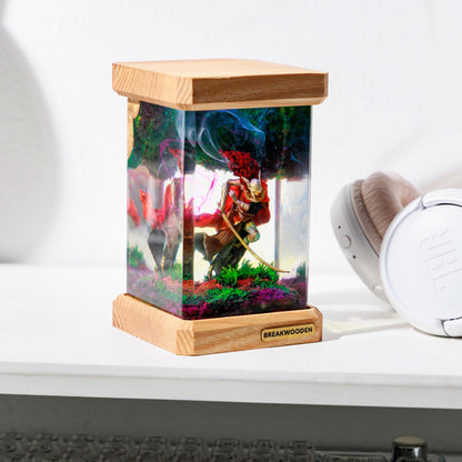 Malenia Elden Ring Resin Lamp with LED Lights - tinylighting
