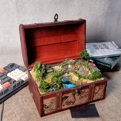 Magical Shire Light Box - Lord of the Rings Gift - Handmade